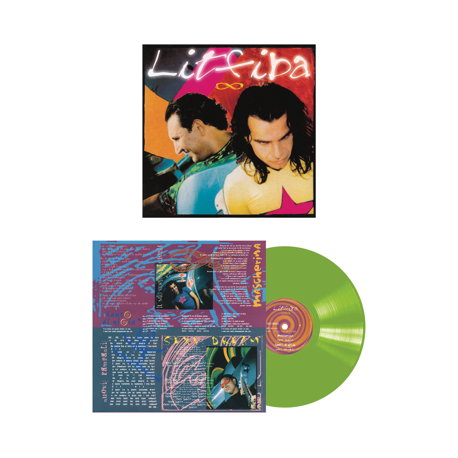 LITFIBA – INFINITO - LP 140 GR. VINILE COLOR VERDE LTD.ED.