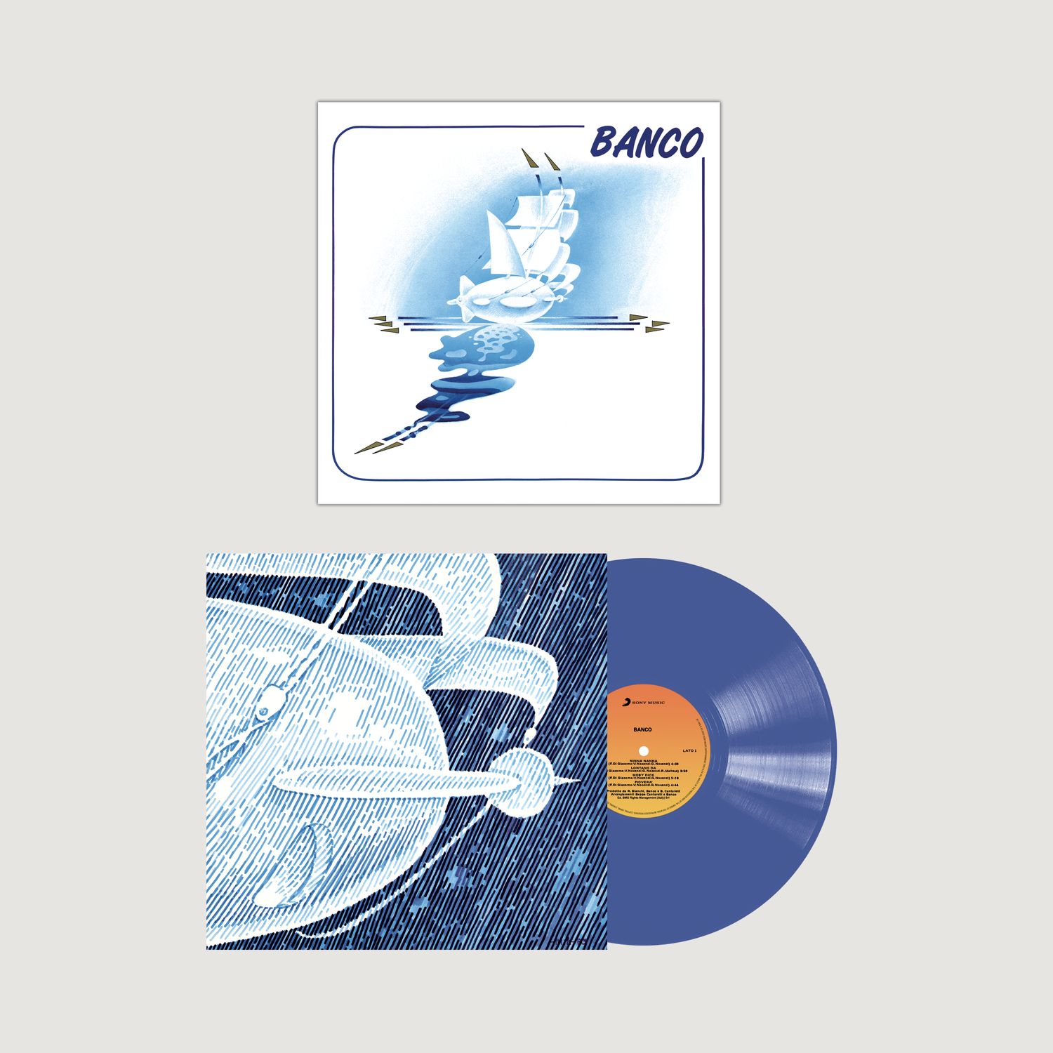 BANCO DEL MUTUO SOCCORSO – BANCO (180GR BLUE VINYL)