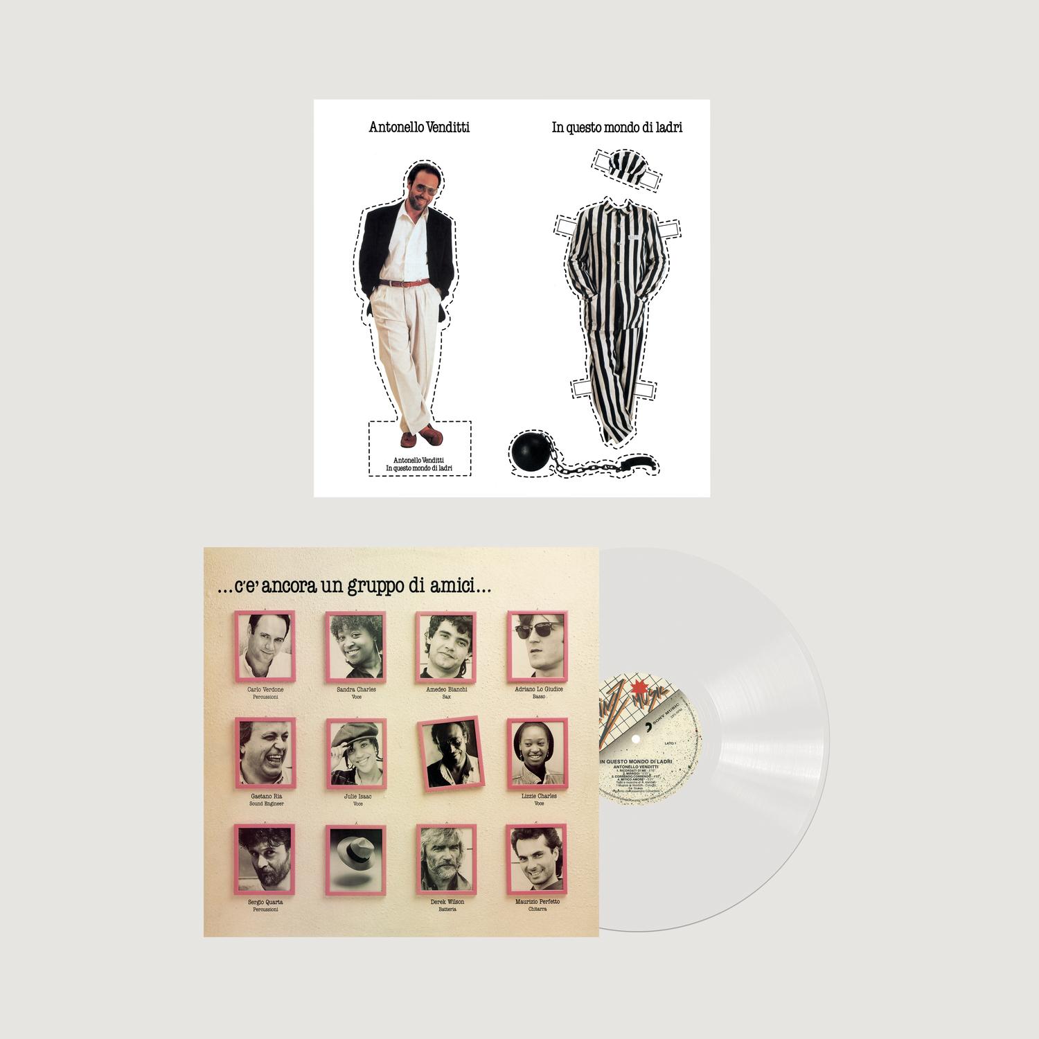 VENDITTI ANTONELLO – IN QUESTO MONDO DI LADRI - WHITE VINYL EDITION