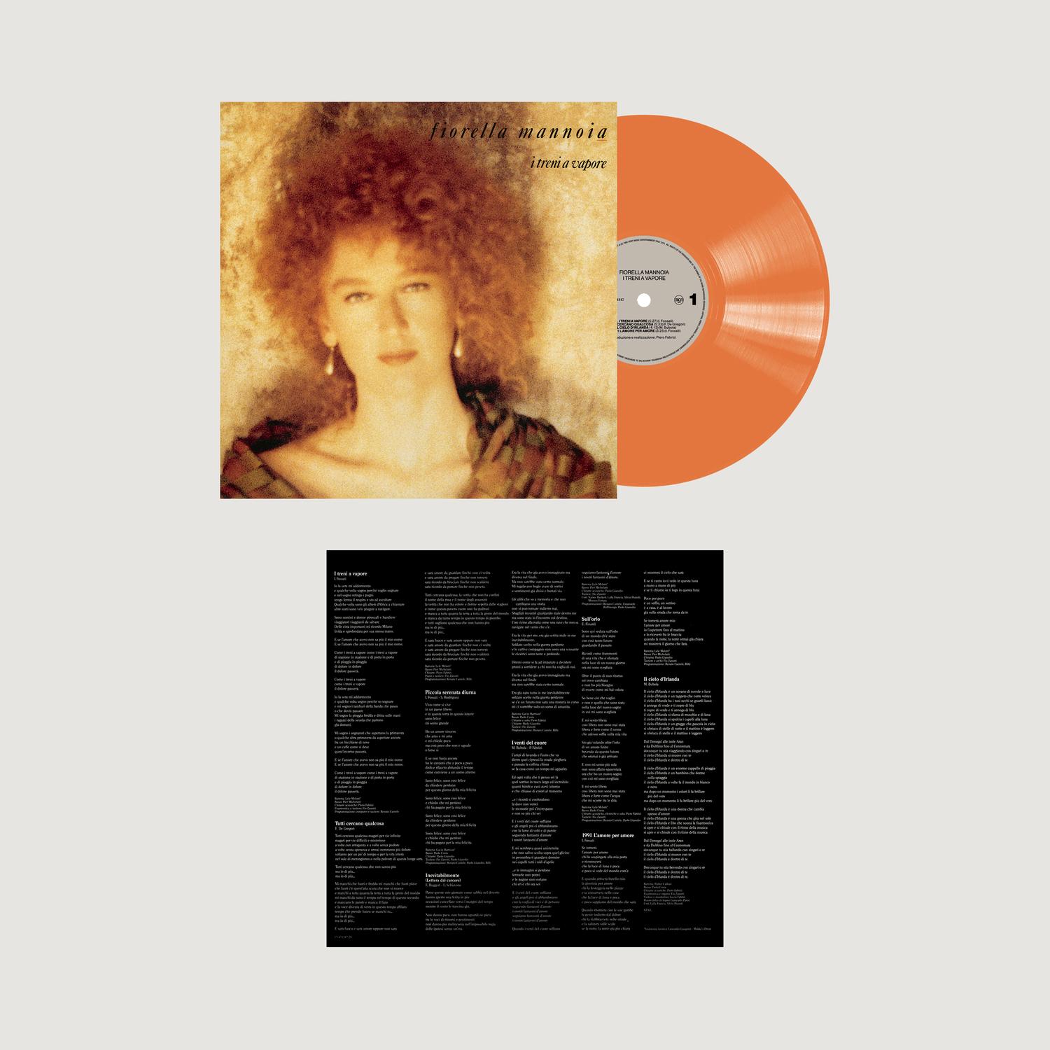 MANNOIA FIORELLA – I TRENI A VAPORE (ORANGE VINYL EDITION)