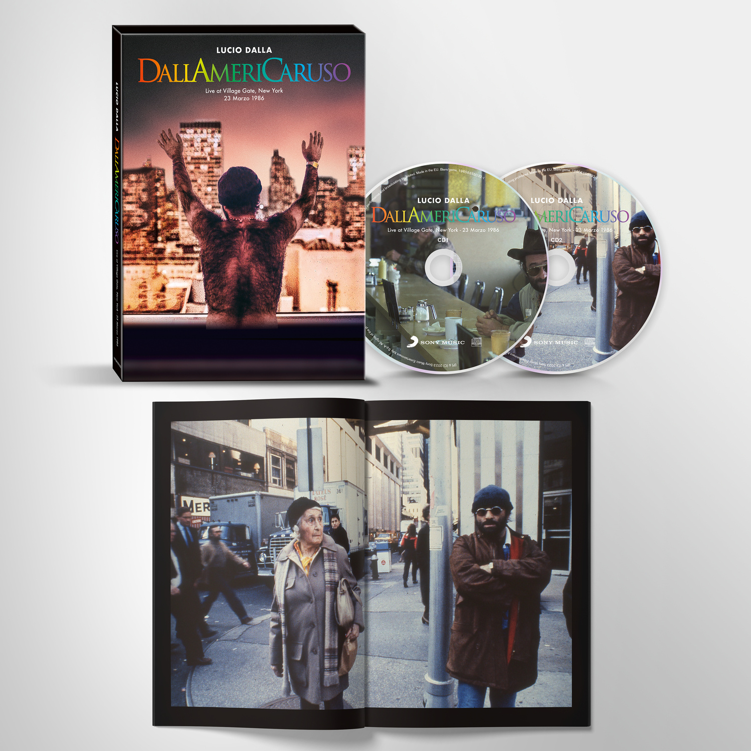 DALLA LUCIO – DALLAMERICARUSO - LIVE AT VILLAGE GATE, NEW YORK 23-03-1986