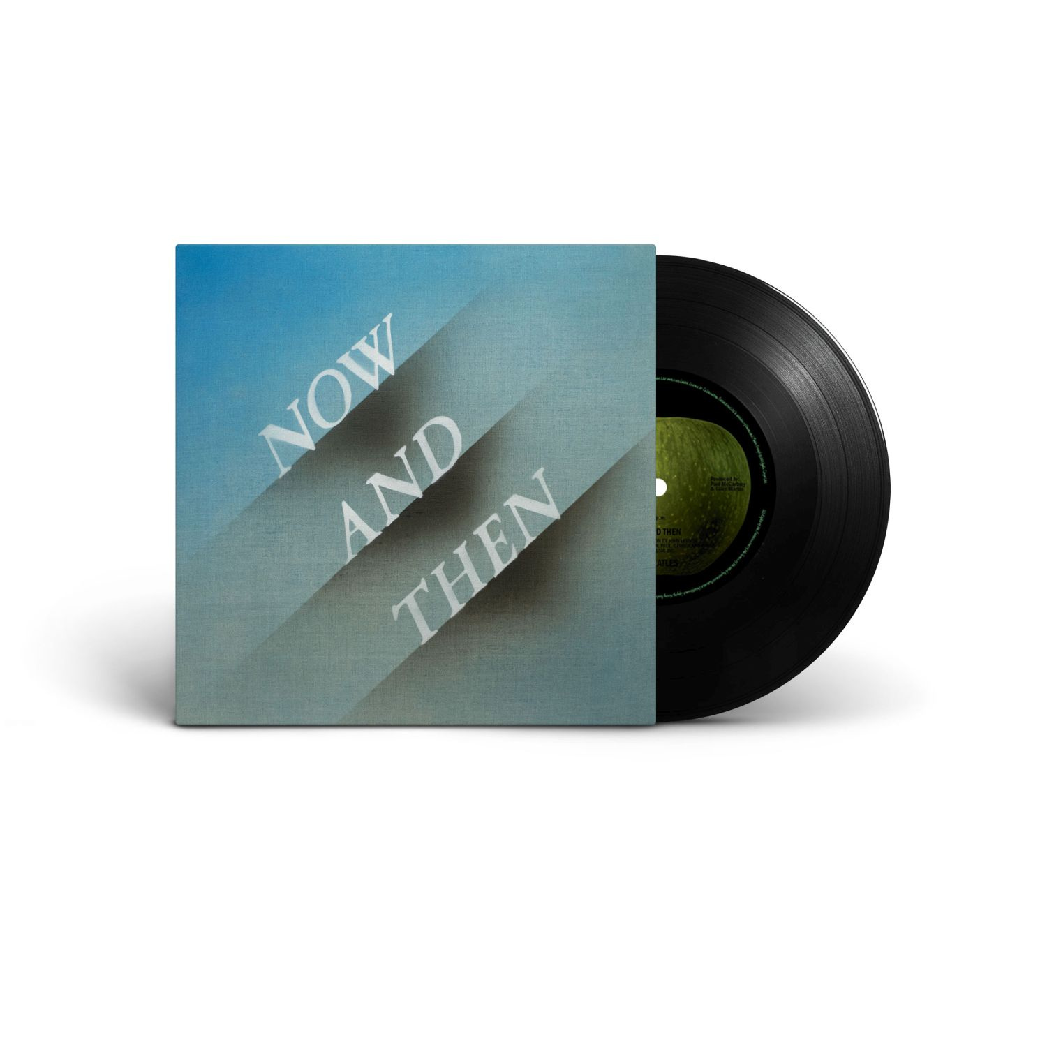 BEATLES THE – NOW & THEN 7'' BLACK VERSION