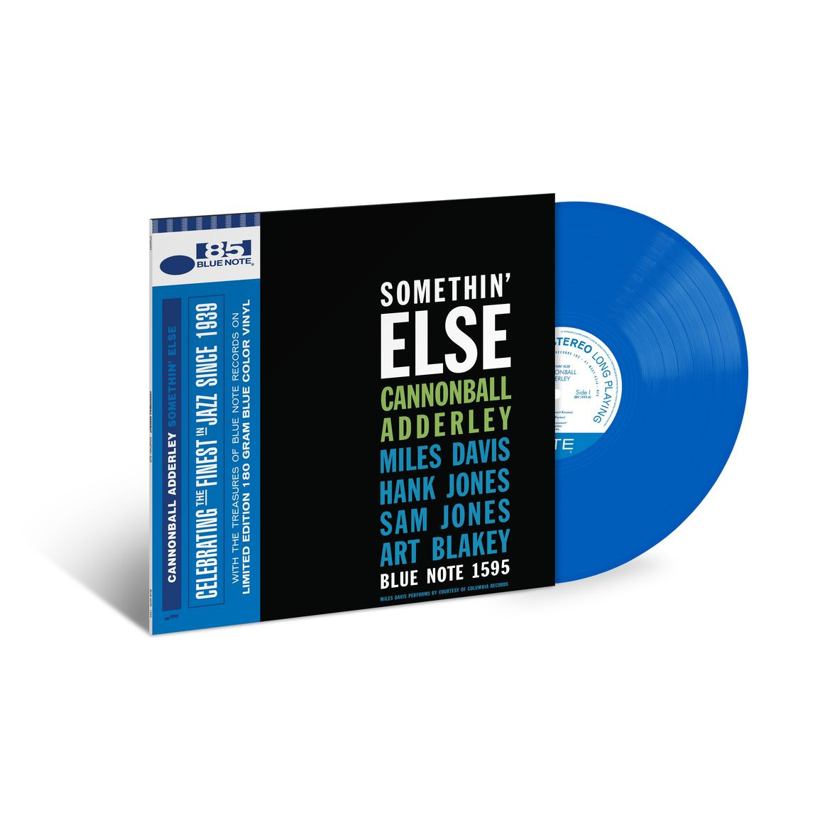 ADDERLEY CANNONBALL – SOMETHIN' ELSE - BLUE VINYL ( BLUE VINYL SERIES ) INDIE EXCLUSIVE LTD. ED.