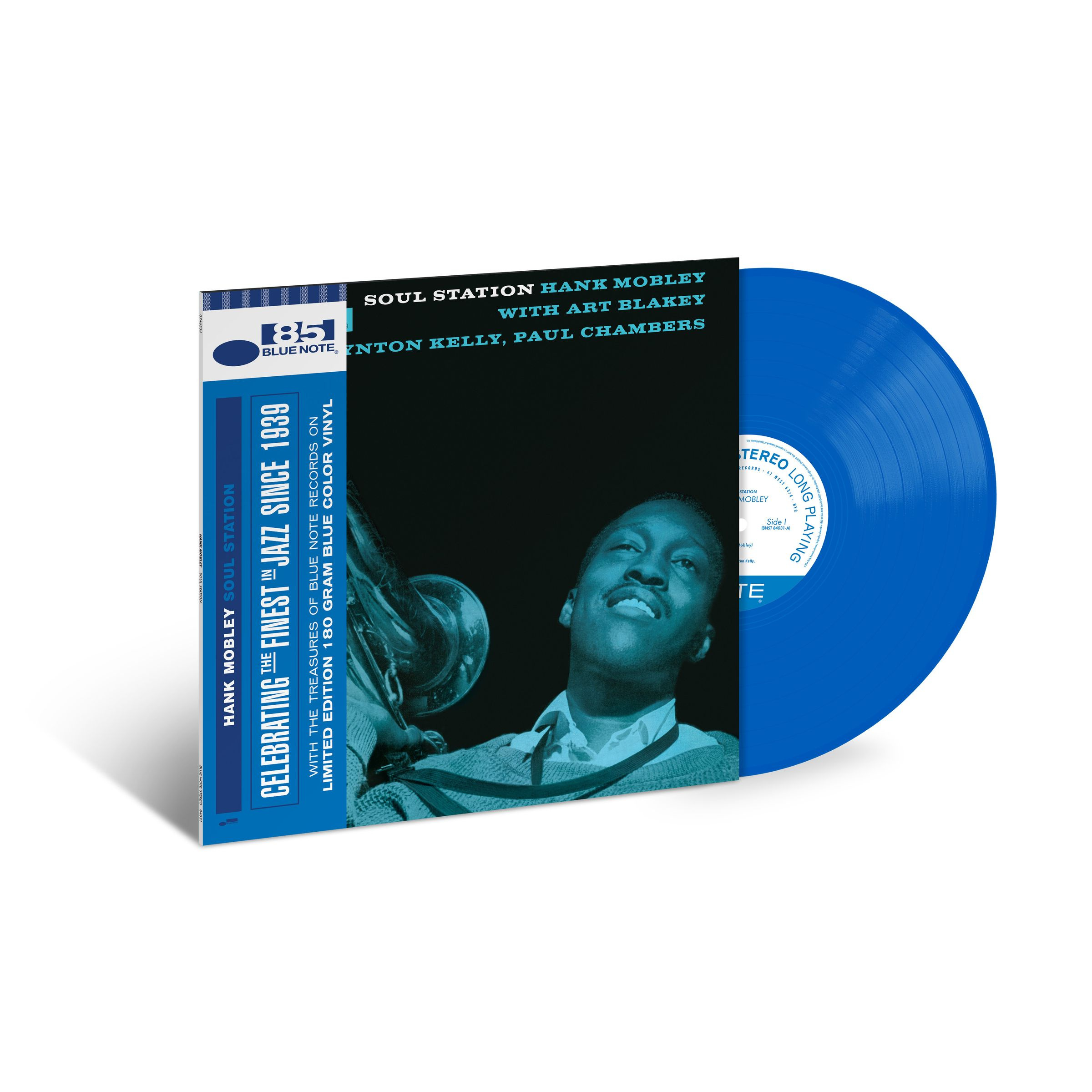 MOBLEY HANK – SOUL STATION - BLUE VINYL ( BLUE VINYL SERIES ) INDIE EXCLUSIVE LTD. ED.
