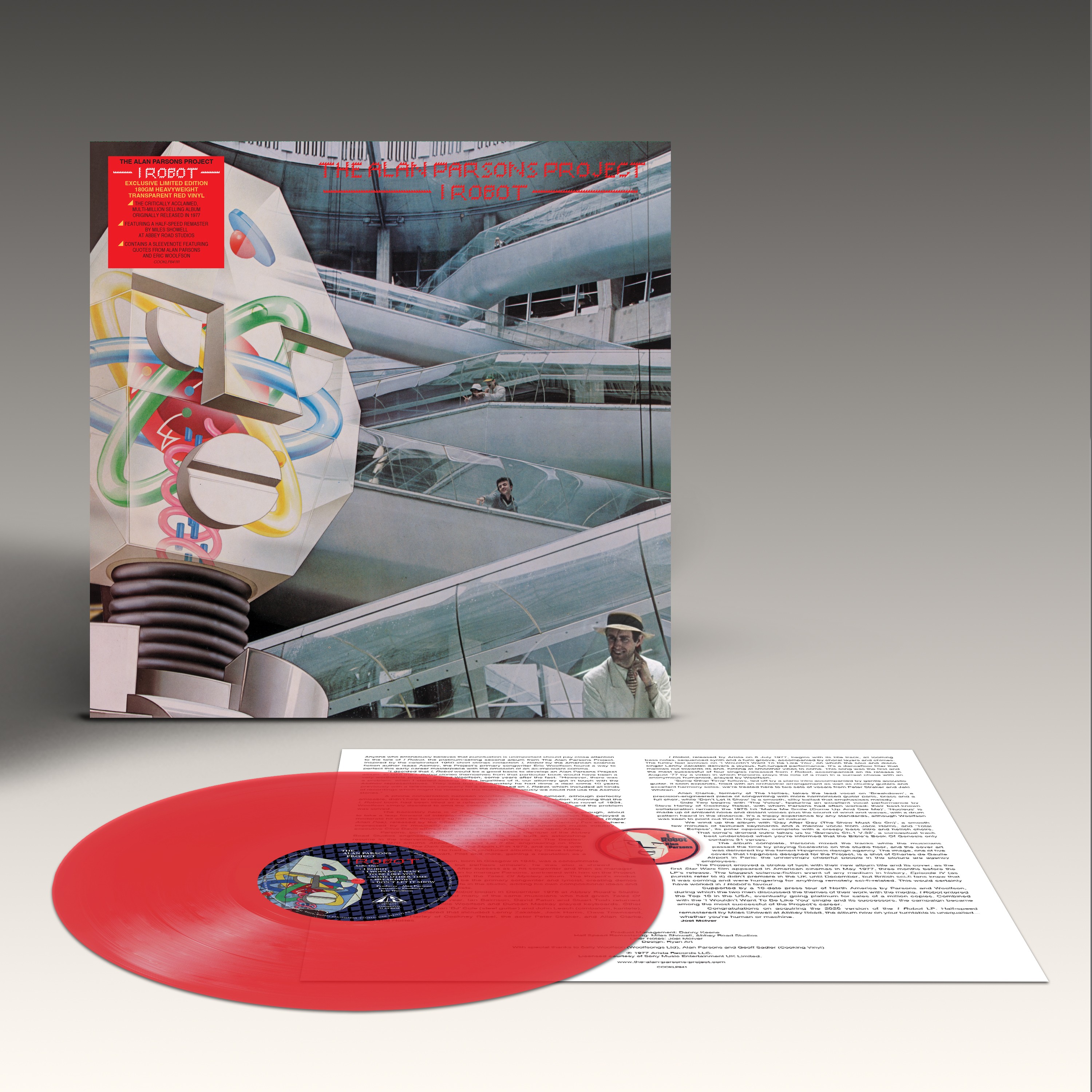Alan Parsons Project, The – I Robot (LTD Edition Red Vinyl, Half-Speed Remasted)