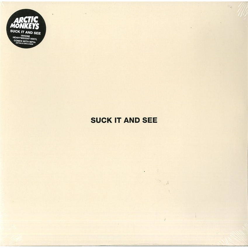 ARCTIC MONKEYS – SUCK IT AND SEE