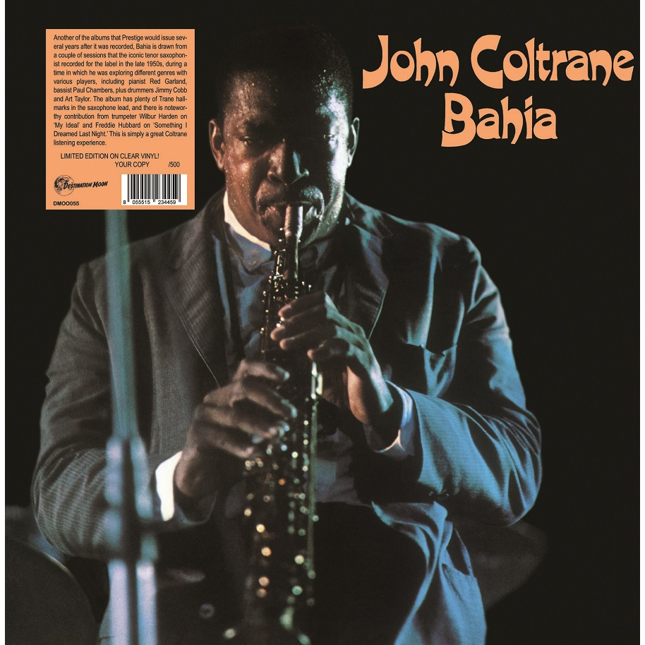 COLTRANE JOHN – BAHIA - CLEAR VINYL 500 NUMBERED COPIES LTD.ED.